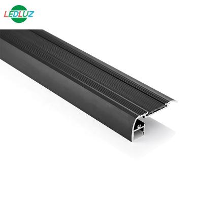 China Decotate Lighting Overhauled Stair Item Aluminum Profile With Invisible Screws for sale