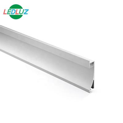 China ALP023-R2 Decorations LED Skirting Skirting Lighting Aluminum Profile For Baseboard for sale