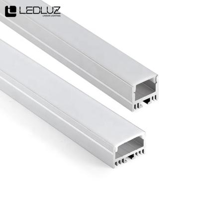 China Surface Mount LED Strip Lighting Good Heat Dissipation Aluminum Profile For Cabinet Lighting for sale