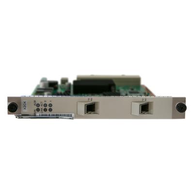 China FTTH huawei 2 ports 10GE/GE OLT uplink interface board H803X2CK H801X2CK X2CK for MA5600T series OLT for sale