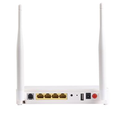 China White color 4GE+2POTS+WIFI+ 1CATV+1USB+WDM RJ45 GPON ONU ZTE ONT FTTH ZTE F668 price for sale