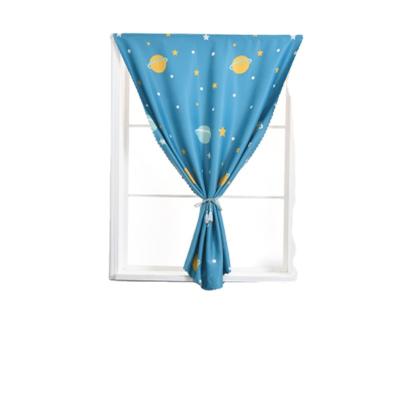 China Blackout Blackout Curtains Custom Portable Curtains Simply With Adhesive Invisible Tape for sale