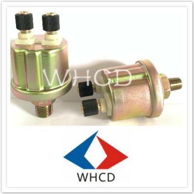 中国 二重端の誘導のプラグが付いている1/8NPT Cummins Weichaiエンジンの油圧センサー 販売のため