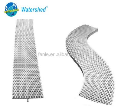 China PP swimming pool grating/PP overflow and ABS swimming pool accessories overflow grating swimming pool gutter grating/ for sale