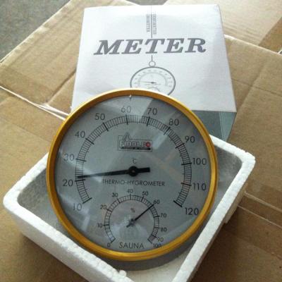 China Traditional SAUNA DECORATION HIGROMETER FOR SAUNA ROOM for sale