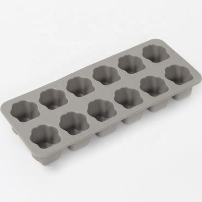 China 12 Cavity Cute Disposable Cat Claws Shape Silicone Resin Mold Ice Cream Mold Cake Factory For Baking for sale