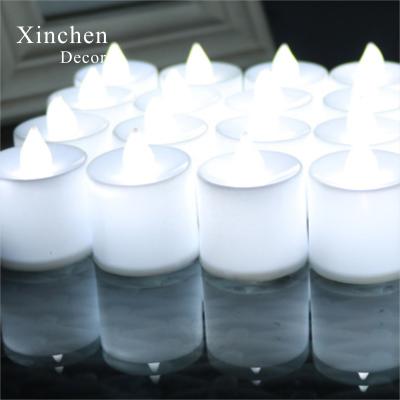 China Wholesale romantic cheap small plastic votive candle without LED flames for birthday for sale