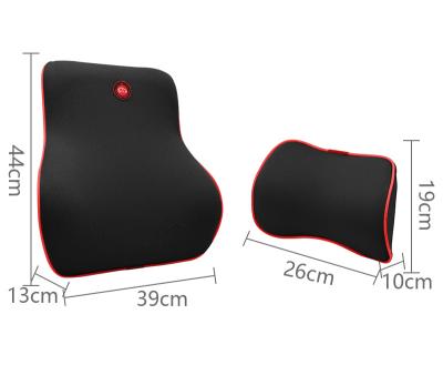 China Hot Sale Universal Car Lumbar Support Lumbar Support Pad Memory Foam Car Backrest for sale