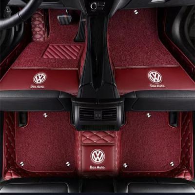 China Mats Butterfly Pattern Plus Full Coverage Protective Car Logo All Weather Foot Protection for sale