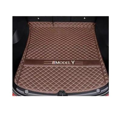 China High Quality Logo Imitation Leather Car Trunk Mat Business/Luxury Sale Good Price for sale