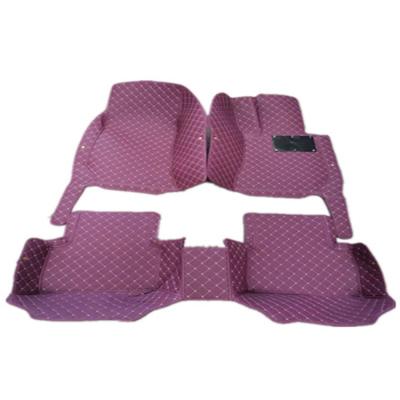 China Business / Luxury Customized Leatherette Right Rudder Pad Car Floor Total Mats for sale