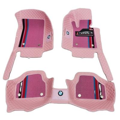 China Business / Luxury Hot Sale Leatherette Straight Rudder Car Floor Foot Mats for sale