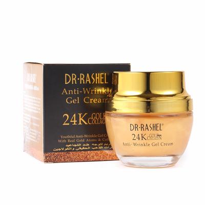 China Real DR RASHEL 24k Gold Collagen Day Nourishing Nourishing Night Creams Face Treatment Anti Wrinkle Gel Skin Care Whitening Cream for sale