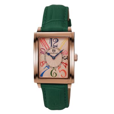 China New Automatic Date MIUSKONE 2022 Women's Square Quartz Watch for sale