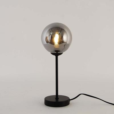 China OEM Modern Bedside Halogen Bulbs Lamp Tripod Ball Smoking Lamp Modern Lighting for sale