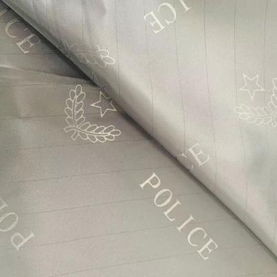 China 99% Polyester 1% Plain Weave Antistatic Conductive Antistatic Police Fiber Uniform Cloth Lining for sale