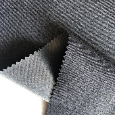 China Waterproof 100% Polyester Twill Fabric Composite With White TPU Film For Outdoor Apparel Materials for sale