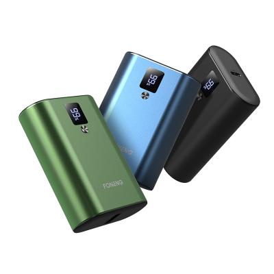 China PD QC3.0 Support FONENG 22.5W Fast Charging Protocol Fully Compatible Mobile Phone Fast Charging 10000mAh Power Bank for sale