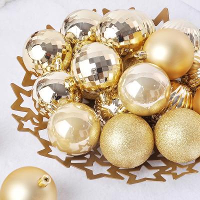 China Festival Decoration Pick 36 PCS Shatterproof Christmas Ball Ornaments Set for Christmas Holiday Wreath Party Decorations for sale