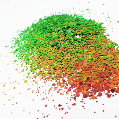 China RAMADAN Occasion Resin Tumbler Mix Glitter Powder Bulk Nail Art Decoration with Polyester for sale