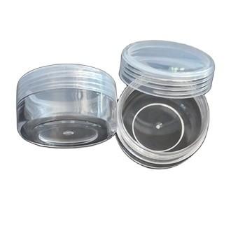 China Glance Style Plastic Jar with Lid Shaker Bottles 2oz 4oz Gift Box PET Bottle and Jar for sale