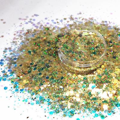 China Mix Glitter Demon of Pupil and Confetti Sequins Ultrathin Mix Glitters 3D Nail Art Decoration for Christmas Occasion for sale