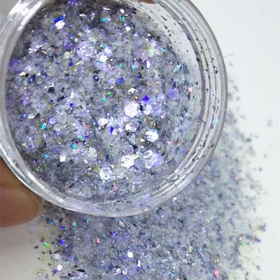 China Make a Statement with Excellent Nail Art Effect Glitter Por Mayor Bulk Chunky Glitter in Colorful Shades for sale