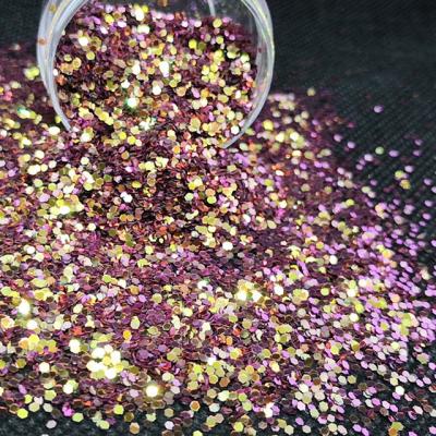 China Shimmering Cosmetic Grade Chameleon Glitter for Eye-catching Looks for sale