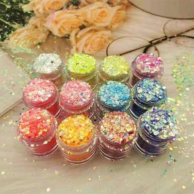 China Earth Day Assorted Animal Shapes Confetti in Non-toxic Luminous Glitter Powder with Chunky Mixes for sale