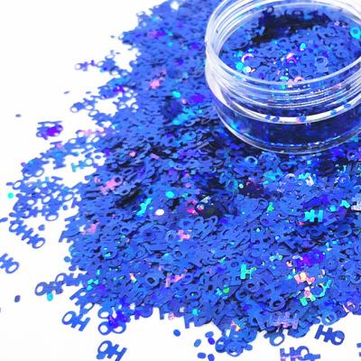 China Easter-Themed 5mm Shaped HOHO Holographic Glitter in Assorted Colors for sale