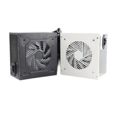 China Server Power Supply 12CM RGB BLACK WHITE FAN 400W ATX Power Supply For Desktop Computer for sale