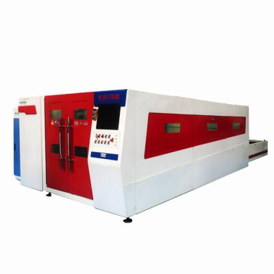 China Full Laser Cutter Enclosed Stainless Steel Fiber Laser Cutter For Stainless Steel CNC Fiber Laser Cutting Machine Price for sale