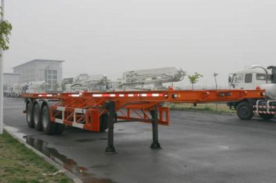 China Skeletal Tank Container Chassis for sale