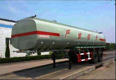 China 30000L 2 Axle Steel Chemical Liquid Tank Truck Transport Gas / Diesel for sale