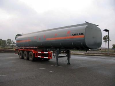 China Steel Chemical Liquid Tank Truck Transport Cyclopentane With 3 Axles 46cbm for sale