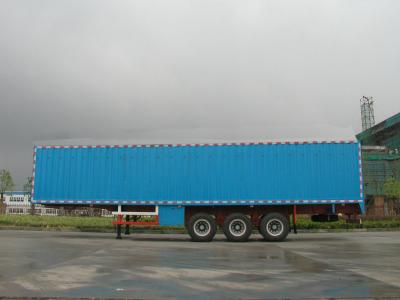 China High Strength Steel Van Semi Trailer for sale