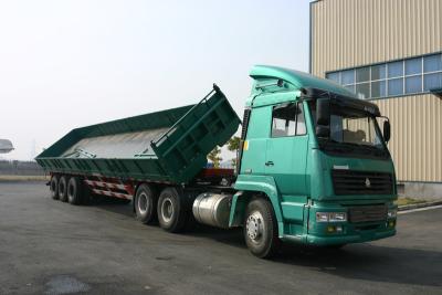 China 3 Side Dump Trailer With BPW & SAF Air Suspension System for sale