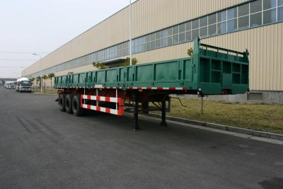 China Commercial Side Dump Truck Trailers With 3 Axles for sale