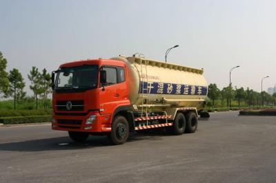 China Dongfeng 6x4 22cbm Dry Bulk Truck / Talcum Powder , Bulk Cement Tank Truck for sale