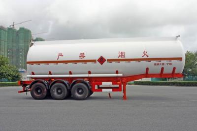 Chine Remorque 28600L, de carburant de bateau-citerne remorque 28.6CBM 10000×2490×3350 de réservoir de stockage de pétrole de 2 axes semi à vendre