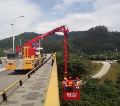 China Van de de Emmerbrug van Dongfengchassis Nationaal V 18m de Inspectiemateriaal Te koop