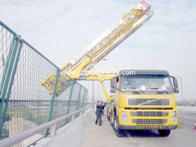 China Tipo máquina VOLVO de Latice de la inspección del puente de 8x4 con el sistema de suspensión del aire en venta