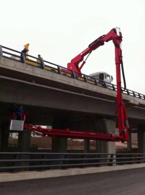 China Los chasis de Dongfeng Bucket el tipo equipo/unidad/vehículo 6x4 HZZ5240JQJ16 de la inspección del puente en venta