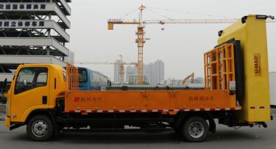 China Security Construction Truck Mounted Impact Attenuator 8050×2450×3900mm for sale