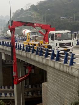 Cina Unità mobile DFL1250A9 di ispezione del ponte del secchio di Dongfeng 6x4 16m in vendita