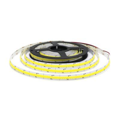 China BOKUN 608Led Bright Color Rendering Index Flexibility Adjustable Color Strip Light COB LED Adjustable Strip 12v 24v Dual CCT for sale