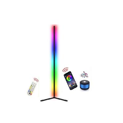 China BOKUN RGB floor lamp alexa corner position floor lamp modern corner lamp RGB for sale