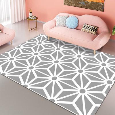 China Washable Custom 100% Acrylic Tufted Rug Handmade Carpet Rug For Living Room Bedroom for sale