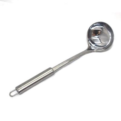 China Kitchen Cookware Kitchen Accessories Stainless Steel Sustainable Soup Ladle for sale