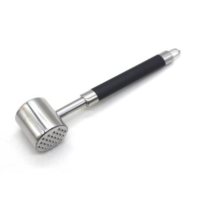 China Viable Kitchen Tool 304 Stainless Steel Steaks Meat Tenderizer Blow Beef Meat Tenderizer Hammer for sale